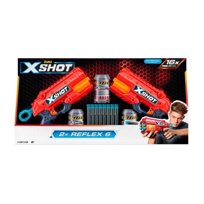 Игровой набор Бластер X-Shot Excel Reflex 2 бластера Zuru 36434 5