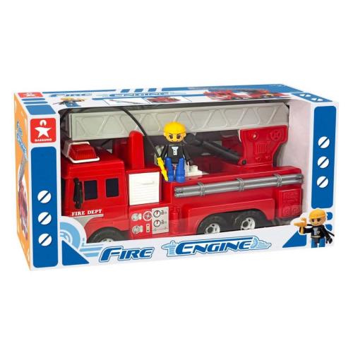 Игровой набор Пожарная машина со шлангом и фигуркой Daesung 40377 фото 6