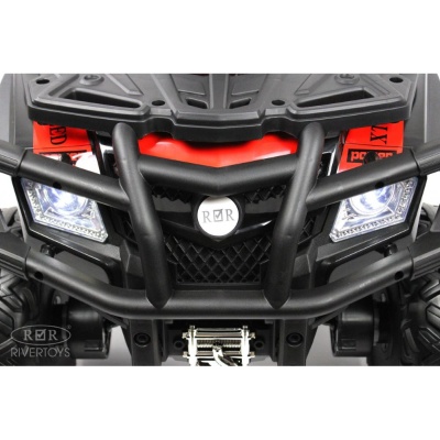 Детский электроквадроцикл 4WD RiverToys T001TT красный