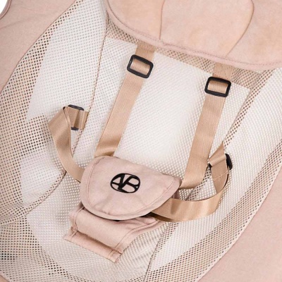 Качели электронные детские Amarobaby Teddy swing бежевые 5 Качели электронные детские Amarobaby Teddy swing бежевые 5