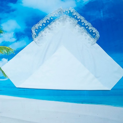 Уголок нарядный С кружевом размер 85 х 85 см Clariss 2058 2