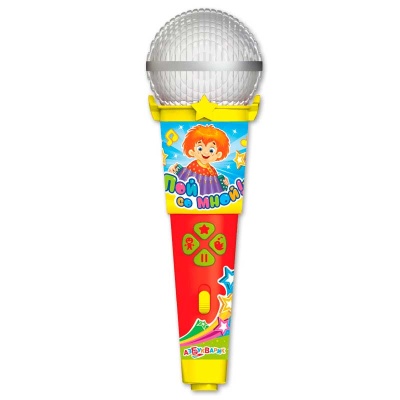 Микрофон Пой со мной Песенки В. Шаинского Азбукварик