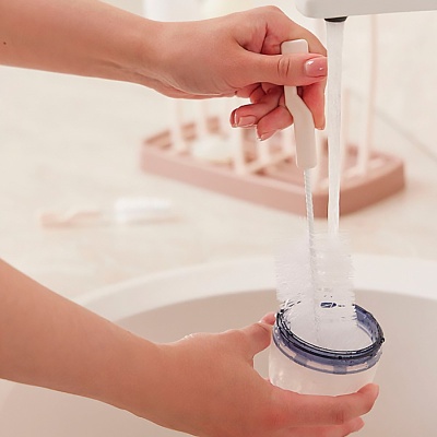 Набор ёршиков для бутылочек и сосок 2в1 Happy Baby 11001 milky 4