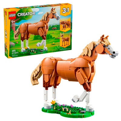 Конструктор Lego Creator 31166 Прекрасная лошадь 3 в 1 5