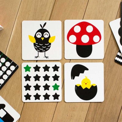 Развивающие контрастные карточки 0+ Ranok 13152049Р