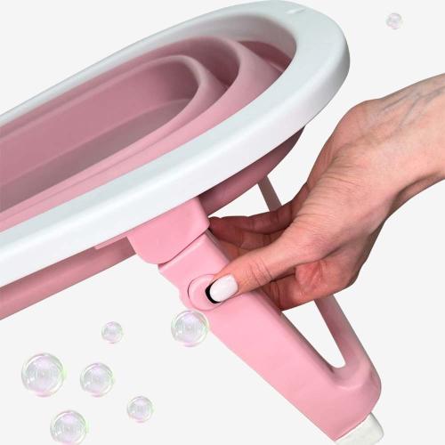 Складная ванночка для новорожденных Amaro Peach Bubago BG 105-1 фото 5