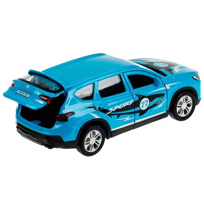 Машина металлическая инерционная Hyundai Santafe Sport 12 см Технопарк SANTAFE2-12SRT-BU 3