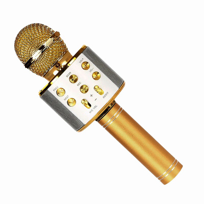 Микрофон караоке с колонкой WS-858 2