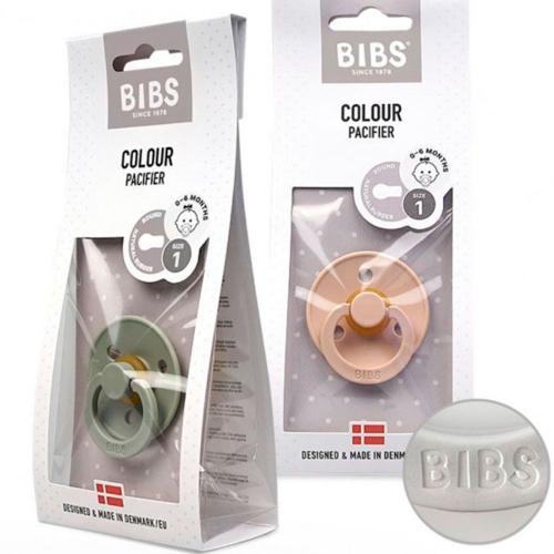 Соска пустышка Colour Fossil Grey 0-6 месяцев Bibs 100303 фото 3