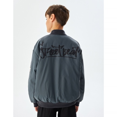 Куртка Street beat для мальчика Fox-cub 0402S001M0 серая 4