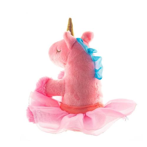 Мягкая игрушка Единорог розовый в юбке 18см Button Blue 66-OT189293 фото 3