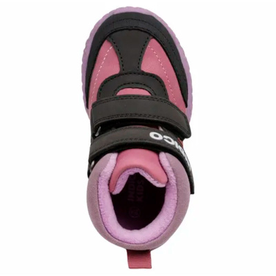 Ботинки детские Indigo Kids 55-0625B2 марсала-чёрный 4