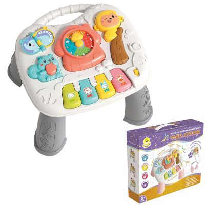 Игрушка развивающая Чудо-столик Часы Levatoys FCJ1343694 серый 2