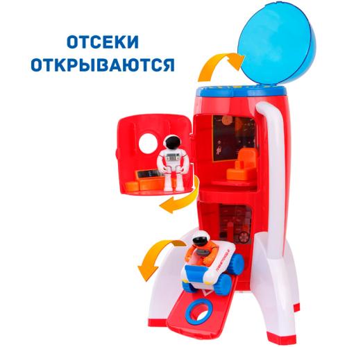 Игровой набор Космическая ракета серия Экспедиция на Луну Космос Наш 63114 фото 5