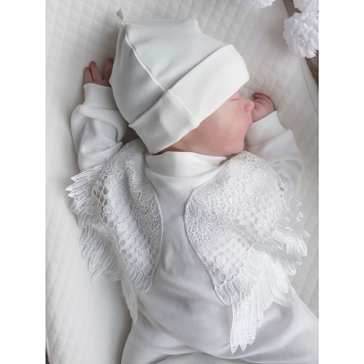 Комплект на выписку Ангел для мальчика Наследникъ 214-030-ЭК 4