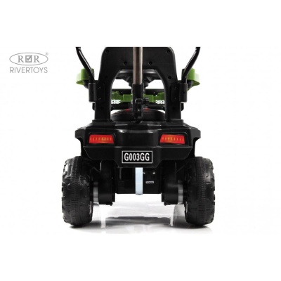 Детский электромобиль RiverToys G003GG зелёный