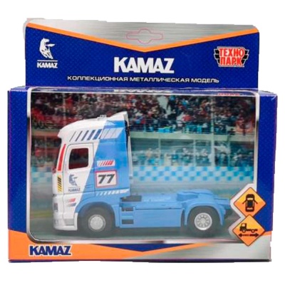 Машина металлическая Kamaz Тягач Спорт Технопарк KAMAZHEAD-14-SRT 4
