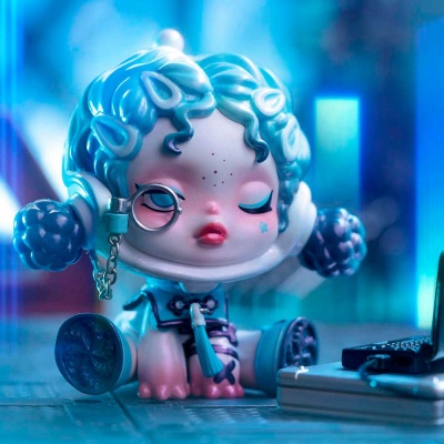 Фигурка сюрприз коллекционная Skullpanda City of Night Pop Mart 42487 3