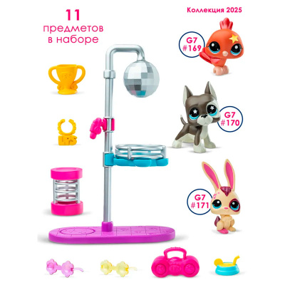 Игровой набор Littlest Pet Shop Дискотека Hasbro LPS 00637 2