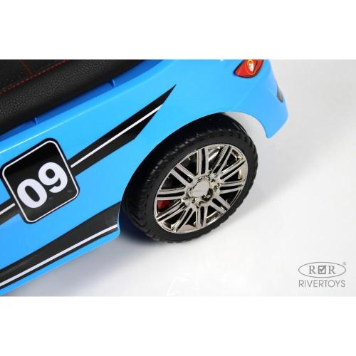 Детский толокар RiverToys L001LL-A синий фото 7