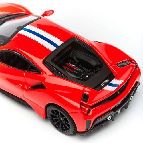 Коллекционная машинка Ferrari 488 Pista Bburago 18-36910 фото 4