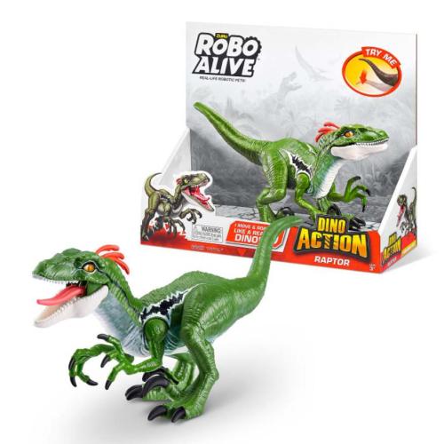 Интерактивная игрушка Robo Alive Dino Action Raptor Zuru 7172