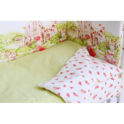 Комплект детского постельного белья 3 предмета Lappetti 3028F Там снятся сказки