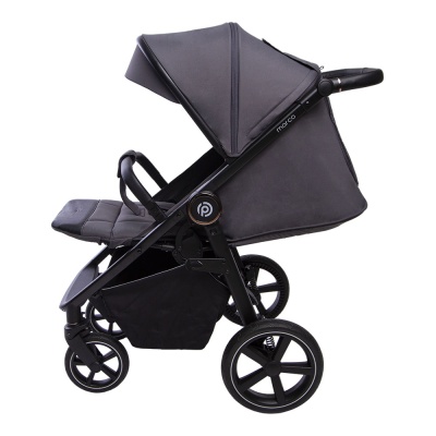 Коляска прогулочная Peppy Marco dark grey
