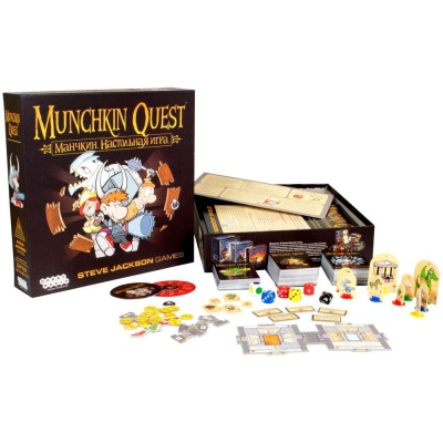 Настольная игра Манчкин Квест Hobby World 1383