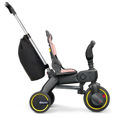 Детский складной трёхколёсный велосипед Doona Liki Trike S3 Blush Pink 03