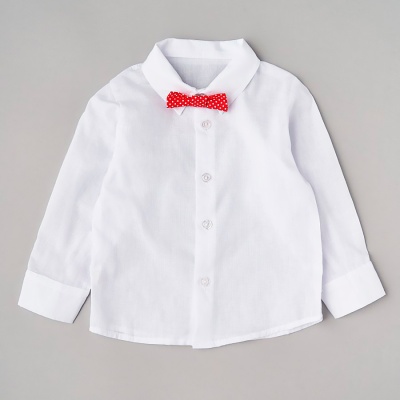 Костюм жилет брюки рубашка для мальчика Little star 166243 синий белый 2