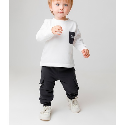 Брюки для мальчика Crockid 400853 антрацитовый 3902 к598 2