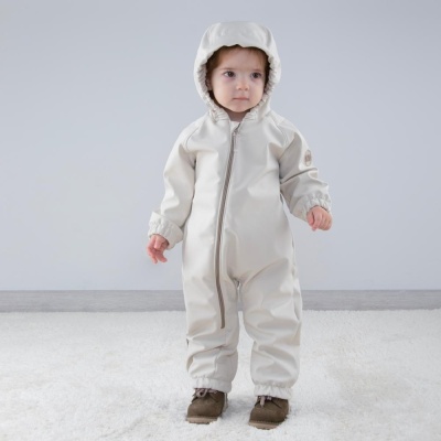 Комбинезон демисезонный Софтшелл-2 KiDi 863(С-д/с)-78 светло-бежевый 05