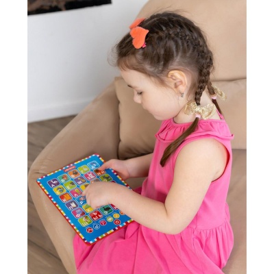 Развивающая игрушка Планшетик Азбука зверят Азбукварик 2874 02