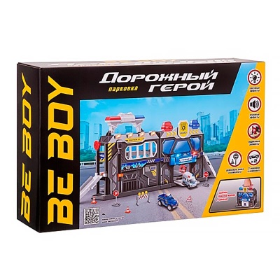 Гараж Парковка раскладывающаяся со световыми эффектами BeBoy IT109788