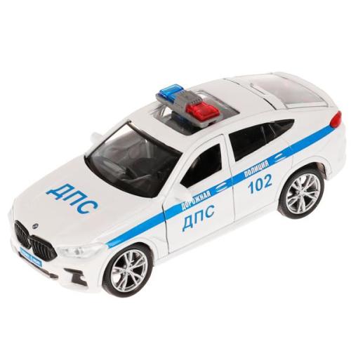 Игрушка Машина BMW X6 Полиция Технопарк X6-12POL-WH