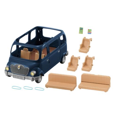 Набор Семейный автомобиль 7 мест Sylvanian Families Epoch 5274 фото 4