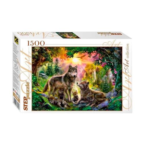 Пазл Puzzle 1500 Волки Step Puzzle 83046 фото 2