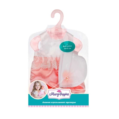 Одежда для куклы 38-43 см Кружева Комбинезон с шапочкой Mary Poppins 452165 3