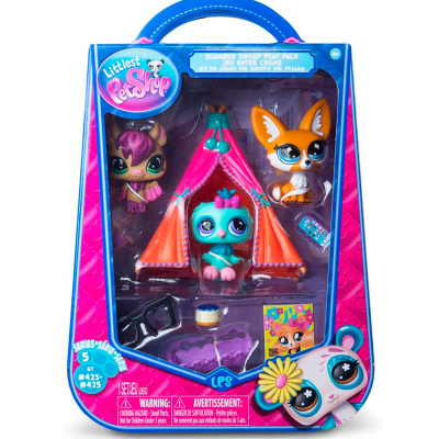 Игровой набор Littlest Pet Shop Пижамная вечеринка Hasbro 01037_LPS 4