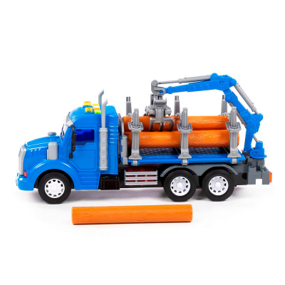 Автомобиль лесовоз инерционный Полесье 96173 2