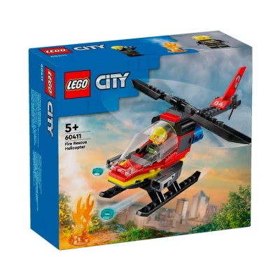 Конструктор Lego City 60411 Пожарно-спасательный вертолет