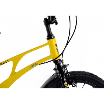 Велосипед детский Maxiscoo Air Стандарт Плюс 16 MSC-A1641 жёлтый матовый 05