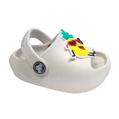 Сланцы детские для девочки и мальчика Tingo RB23172 молочные 4