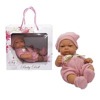 Пупс Baby Doll в розовом комбинезоне 1toy Т15467