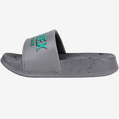 Сланцы для мальчика Kapika 82194-3 серые 2