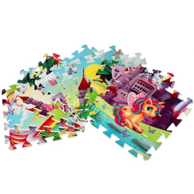 Коврик-пазл единороги 8 сегментов Играем Вместе FS-UC 3