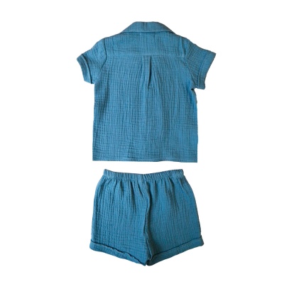 Комплект муслиновый Чуди Кидс 155524 синий 01 02