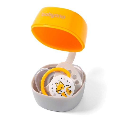 Пустышка анатомическая Natural Nursing BabyOno 1226/02 фото 4