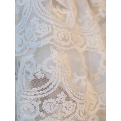 Уголок кружевной с бантом размер 100х90 см Наследникъ НВ4013-ЭК-03 5